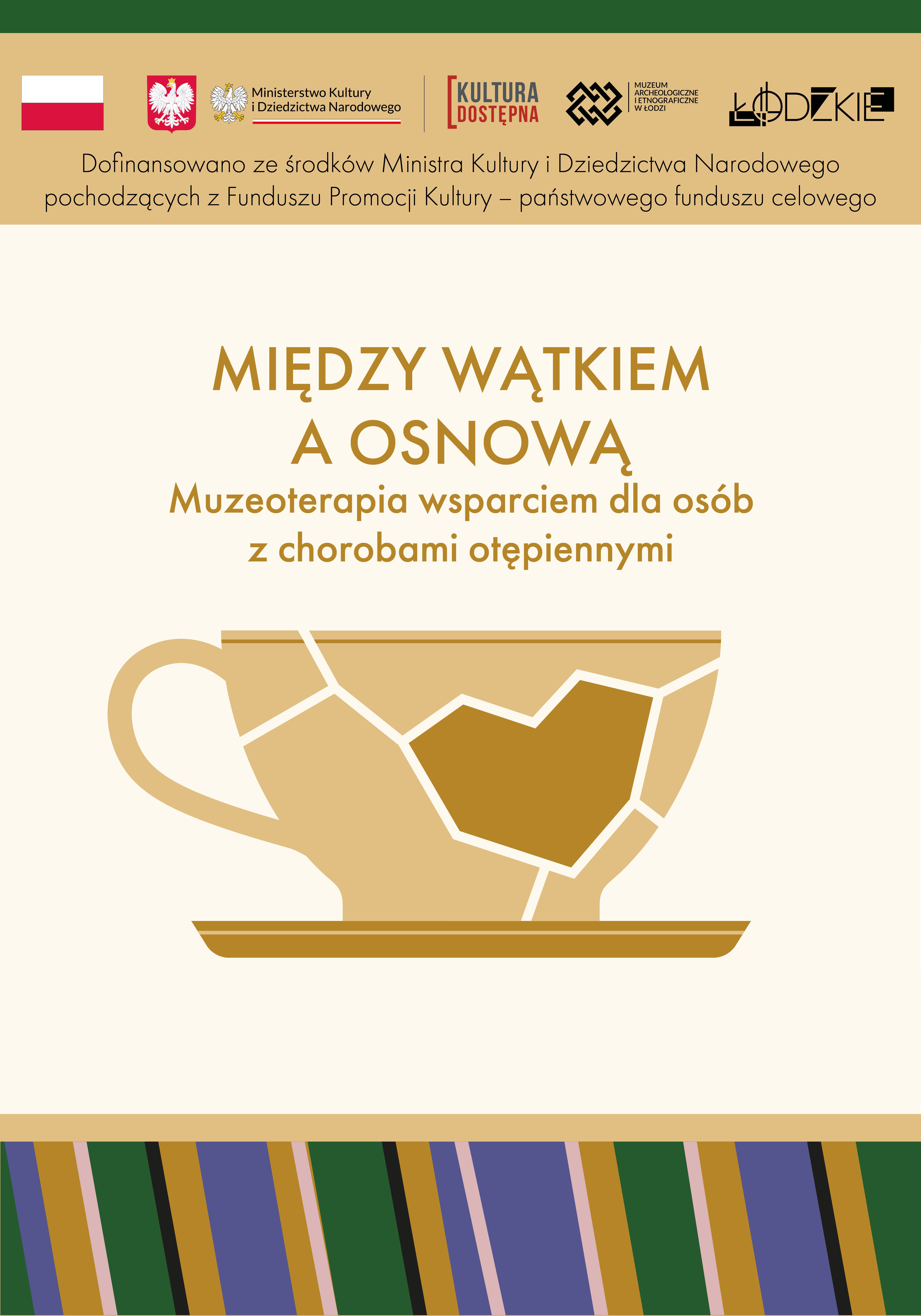 plakat informujący o realizowanym projekcie 